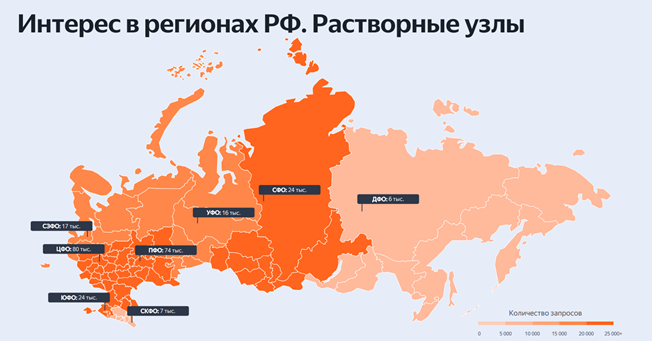 Карта регионального интереса